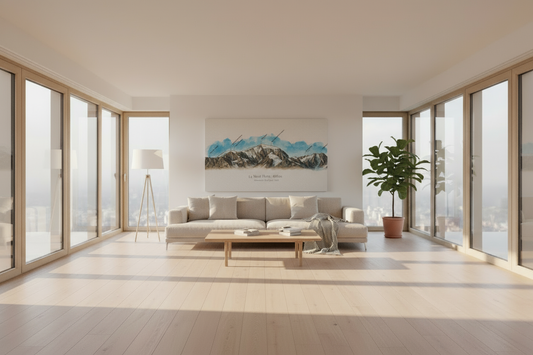 Je veux un mockup avec une toile canva, tu peux garder mon image 